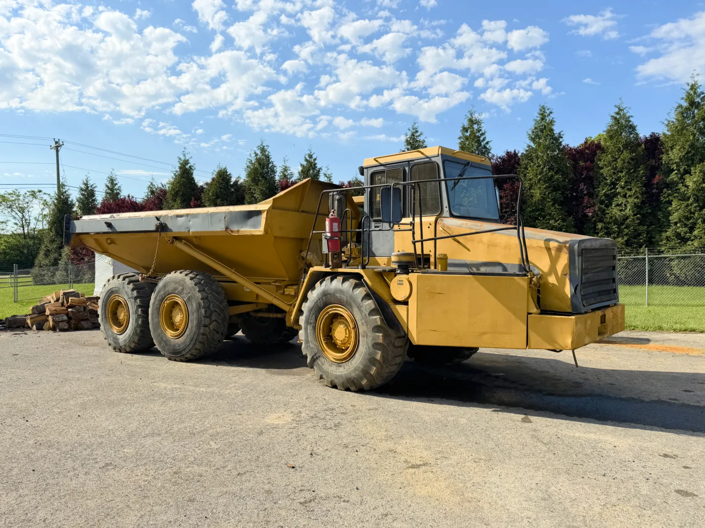 Rock truck ready for material handling and hauling in Winchester VA